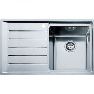 Image de Franke Neptune Plus - Inox Evier NPX 611/2, 860x510 mm, droite (101.0068.360)
