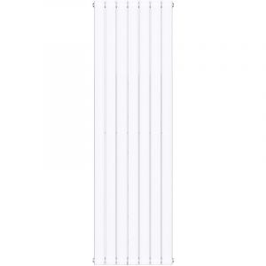 Radiateur pour Chauffage Central Radiateur à Eau Chaude Design Vertical Panneau Double Couches Blanc 180x54cm - Blanc - Sogood