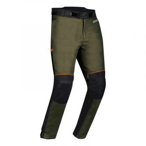 Bering Pantalon textile Zephyr noir/kaky/orange- M