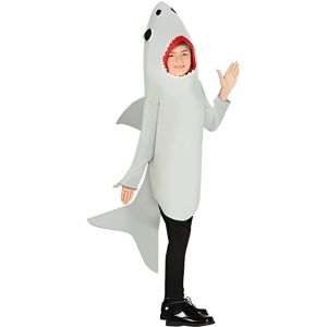 Fiestas Guirca Requin Enfant 7-9 Ans Costume Enfant, Gris
