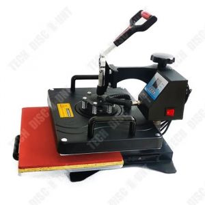 Image de TD Imprimante &agrave; transfert thermique cinq-en-un multi-fonction T-shirt tasse plaque plaque haute qualit&eacute; presse &agrave; chaud machine