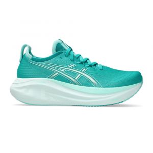Image de Asics Gel-Nimbus 27 Chaussure De Running Sans Stabilisateurs Femmes - Bleu, Mint, Pointure 39.5