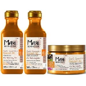 Maui Moisture Curl Quench + Coconut Oil Curl Smoothie 350ml