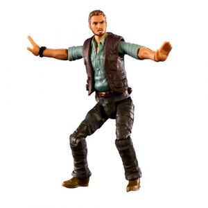 Mattel Jurassic World Collection Hammond Figurine articulée Owen Grady jouet au design authentique et haut de gamme sur le thème des dinosaures, 9,5 cm, HTV60