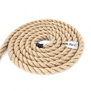 DQ-PP Corde en jute naturelle 10mm 10m DIY jardin