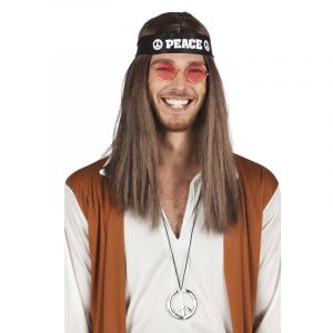 Kit hippie adulte Taille Unique