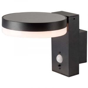 V-TAC Applique murale solaire extérieure avec détecteurLED/5,5W/3,7V 3000K IP54