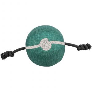 Trixie Balle pour chien avec corde en tissu/corde, recycl&eacute; CityStyle