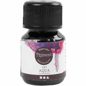 Creotime Peinture aquarelle Aqua Pigment - Bleu marine - 30 ml