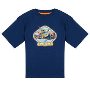 Timberland T-shirt enfant T60433 Bleu - Taille 6 ans,8 ans,10 ans,12 ans