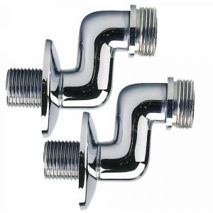 Image de Riquier Paire de raccords contre coudés de 32 mm - M15x21 - M20x27