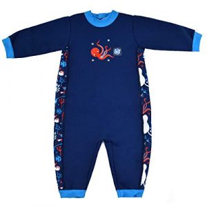 Splash About La combinaison de natation &lsquo;Warm In One&rsquo; pour les b&eacute;b&eacute;s, Under The Sea, 6-12 mois