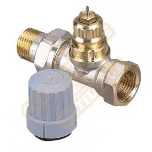 Image de Danfoss Corps de robinet thermostatique droit 20-27