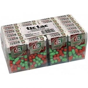 Tic tac Citron vert / Orange [Lot de 24 &eacute;tuis]