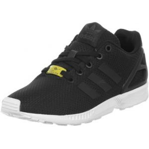 Adidas ZX Flux, Baskets Basses Mixte Enfant, Noir (Black/Black/White), 35.5