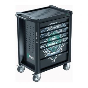 Wera Servante d'atelier 9700 Tool Rebel L785xP709xH1020mm 1000kg 7 tiroirs 78 pièces