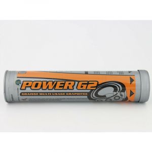 Cartouche orange de Graisse Lithium Minerva power G2 400gr