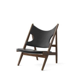 Menu Knitting Lounge Chair - Noyer/Dakar 0842 Noir