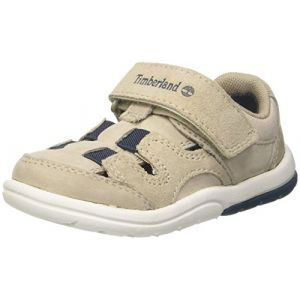 Image de Timberland Toddle Tracks Fisherman, Sandales Bout Ouvert mixte bébé, Marron (Pure Cashmere Naturebuck K51), 21 EU