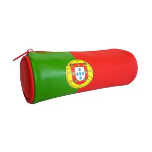 Viquel Trousse scolaire avec le drapeau du Portugal - Matière soft - Fermeture zippée