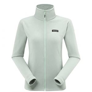 Image de Lafuma Access Micro F-zip W – Veste Polaire Femme Thermorégulatrice – Tissu Chaud et Respirant - Randonnée, Trekking, Lifestyle - Gris