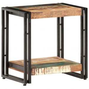 VidaXL Table d'appoint 40x30x40 cm Bois de récupération massif