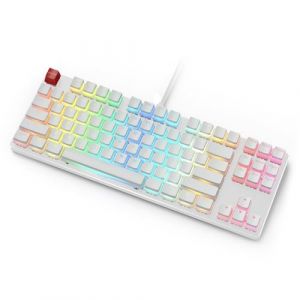 Image de Glorious pc gaming race Compatible Aura Keycaps - 105 Keycaps, ANSI, US-Layout, weiß