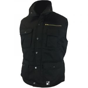 Difac Gilet vosges fermeture a glissiere noir taille xxxl