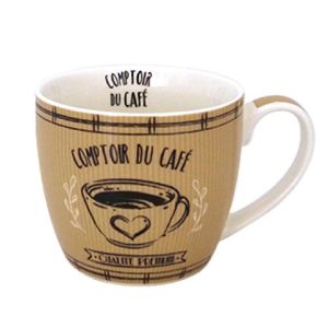 United Labels Tasse en Ceramique Comptoir du cafe