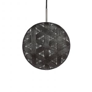 Forestier Suspension Chanpen Hexagon / &Oslash; 36 cm noir en tissu