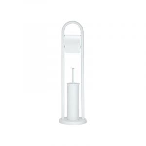 Sealskinz Acero brosse wc 19x19x70.5cm m&eacute;tal blanc - Blanc