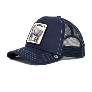 Casquette Trucker GORILLA - Goorin Bros - Gorille - Navy