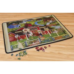 Master pieces Table de puzzle : tapis en tissu