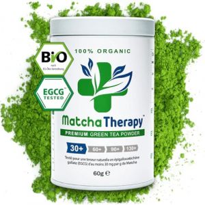 MatchaTherapy 30+ | BIO Matcha Gr&uuml;ntee aus Japan | Laborgepr&uuml;ft: min. 30mg/g EGCG Antioxidantien