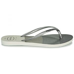 Image de Havaianas Tongs SLIM PALETTE GLOW - Couleur 35 / 36,37 / 38,39 / 40,41 / 42,33 / 34 - Taille Blanc