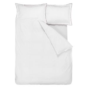 Designers Guild Housse de couette unie en percale de coton, Astor Rose