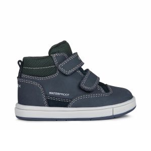 Geox Baskets montantes waterproof Trottola Marine & Noir - Taille 20;21;22;23;24;25;26;27