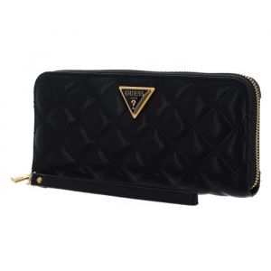 GUESS Giully Large Zip Around Wallet Black [248398] - porte-monnaie porte monnaie