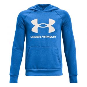 Under Armour Sweat à capuche UA Rival Fleece Big Logo pour garçon Blue - Taille YLG