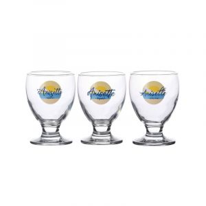 Urban living Set de 3 verre à pastis "Anisette" - Transparent - 29 cl