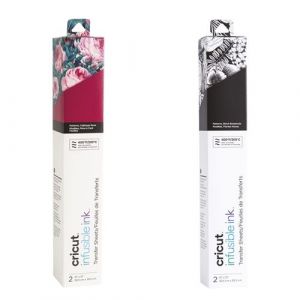 4 Feuilles de transfert - Rosier / Plantes - Cricut