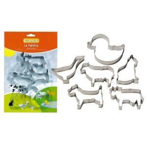 Guardini Set de 6 découpes pâte Ferme