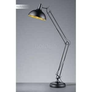 Image de Wellindal Reality, Lampadaire, Salvador 1xE27, max.60,0 W Corps: metal, noir mat L:38,0cm, H:180,0cm, P:75,0cm IP20,Interrupteur pied,Hauteur réglable