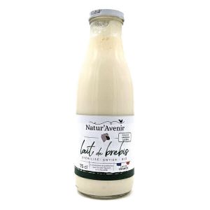Natur'avenir Lait de brebis stérilisé entier Natur Avenir 75cl