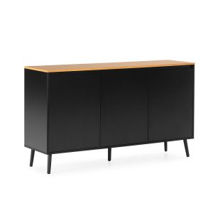 Buffet 3 portes couleur Noir