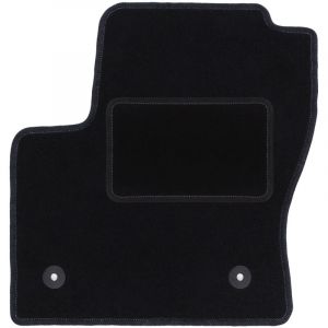Tapis conducteur noir pour : Ford Kuga MK2 SUV (2012-2019)