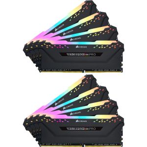 Image de Corsair Vengeance RGB PRO Series 256 Go (8x 32 Go) DDR4 3200 MHz CL16