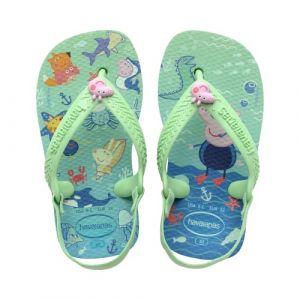 Havaianas Diapositives Bébé Peppa Pig EU 19-20 Green Garden