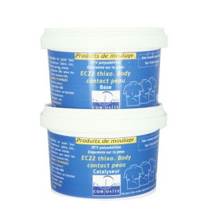 Silicone RTV EC22 Contact peau 1 kg - Esprit Composite