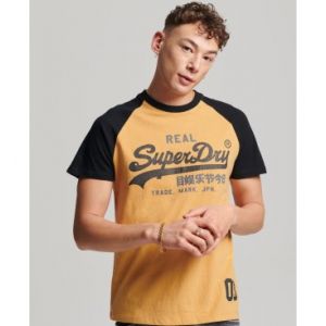 Image de Superdry Pour homme. T-shirt en coton biologique avec manches raglan e